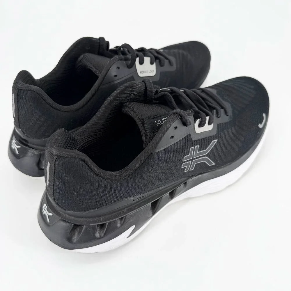 KURU Triple Max Men's 11 Black Running Walking Shoes Cushion Comfort NWOB